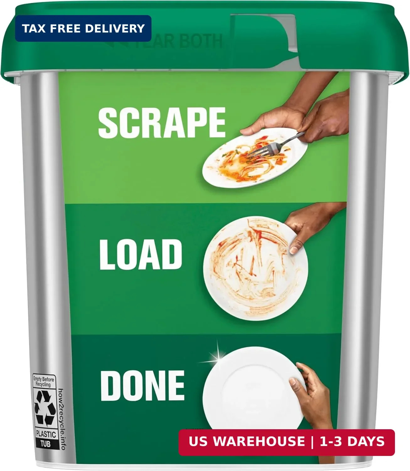 Cascade Platinum Dishwasher Pods, Dishwasher Detergent, Dish Detergent Soap, Fre