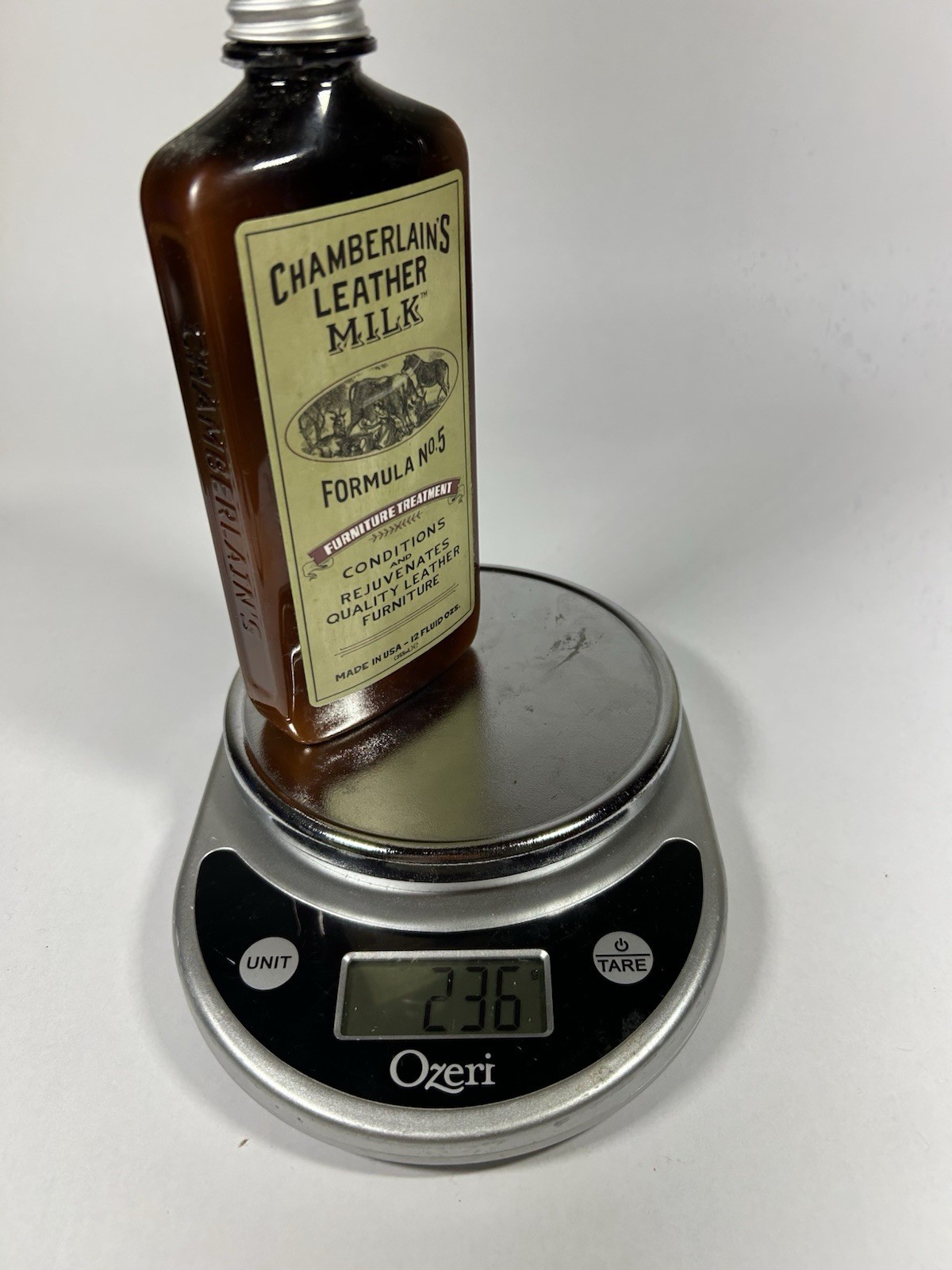 (Used- Half Full) Chamberlain’s Leather Milk Furniture Treatment Leather Cleaner