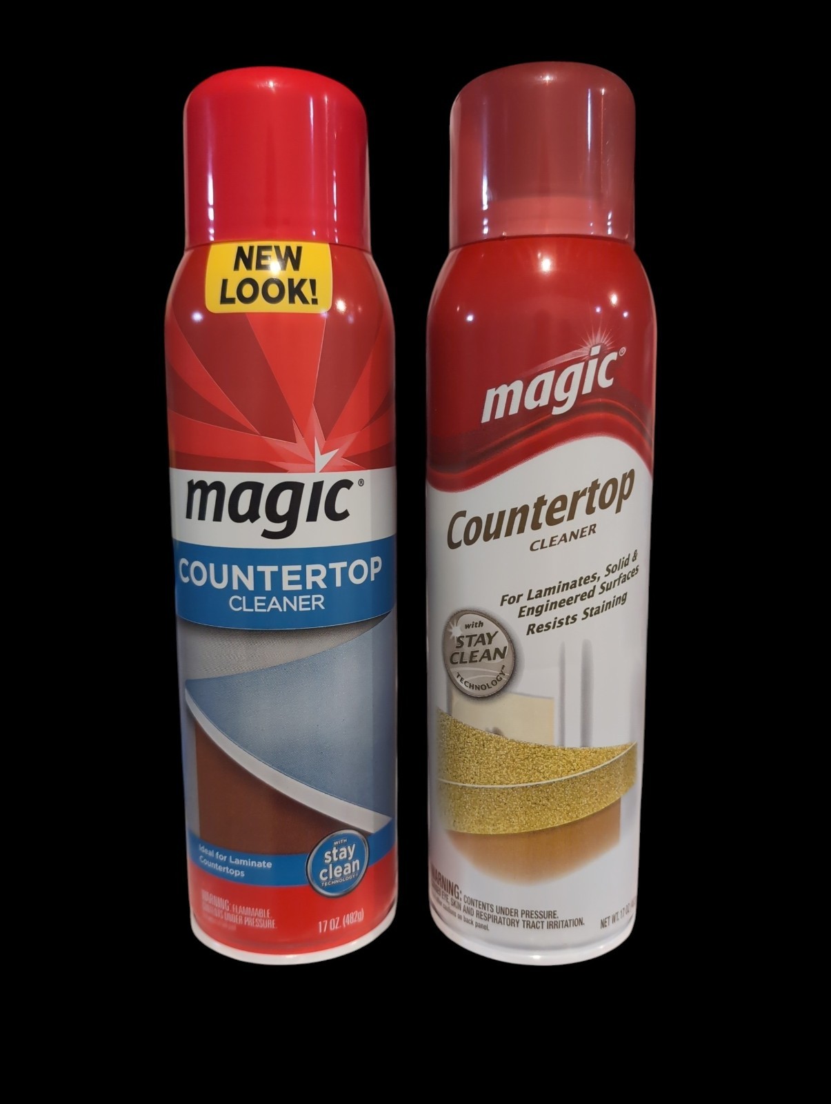 Magic Countertop Cleaner Spray x2 Kitchen Surface Protects Laminate/Engineered