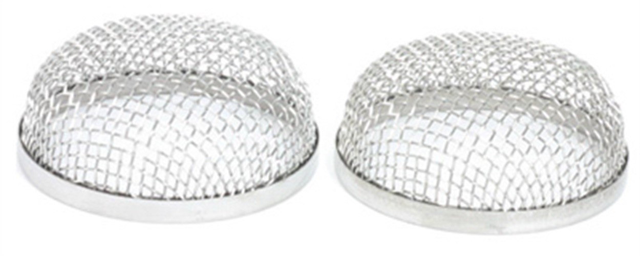 Camco 42141 Stainless Steel Flying Insect Screen 2-7/8Lx1-5/16Hx2-7/8W in. 2Pack