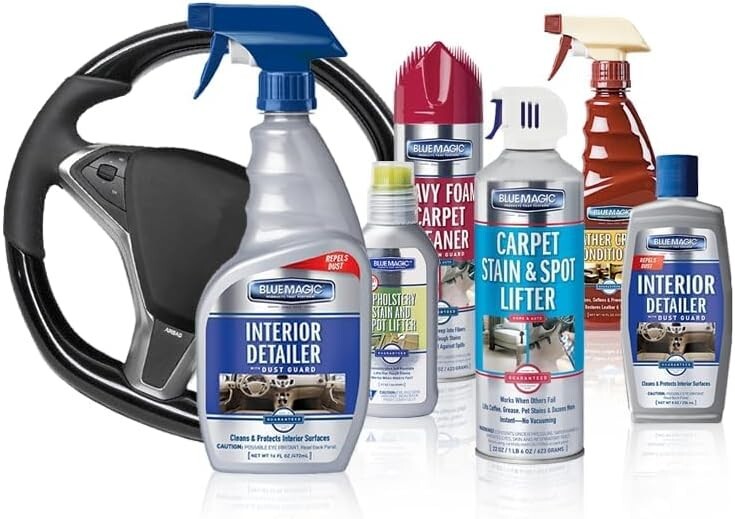 Blue Magic # 900 22 ounce Aerosol Carpet Stain & Spot Lifter Spray – Quantity 6