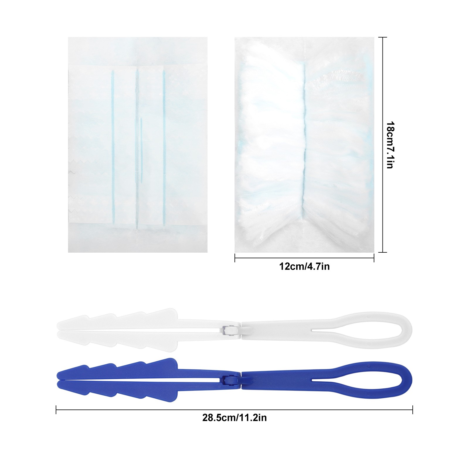 30PCS Heavy Duty Disposable Duster Refills for Multi-Surface Dust Removal Brush