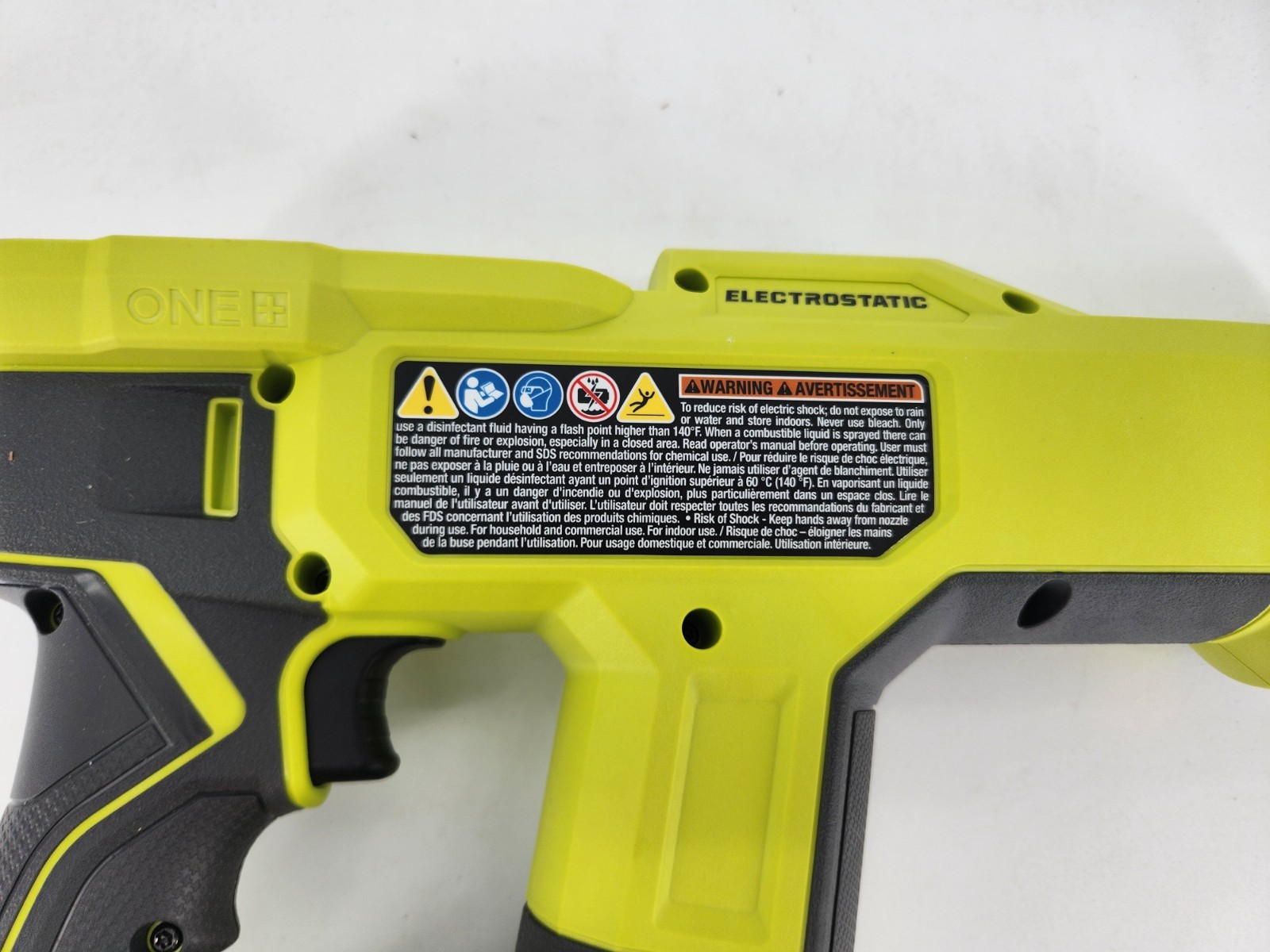 Ryobi PSP02K 18V ONE Handheld Electrostatic Sprayer Kit (No Tank)