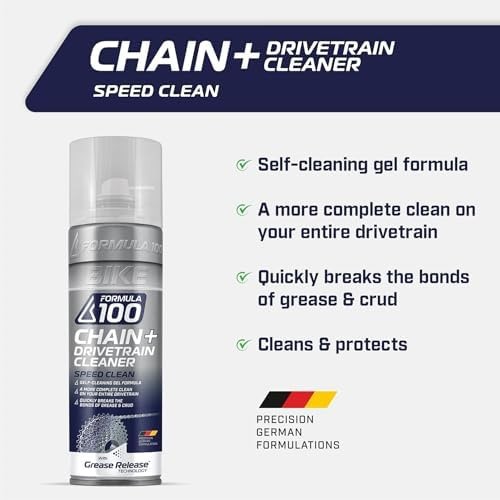 Speed Clean Bike Chain + Drivetrain Degreaser – Spray Cleaning for Bicycles &…