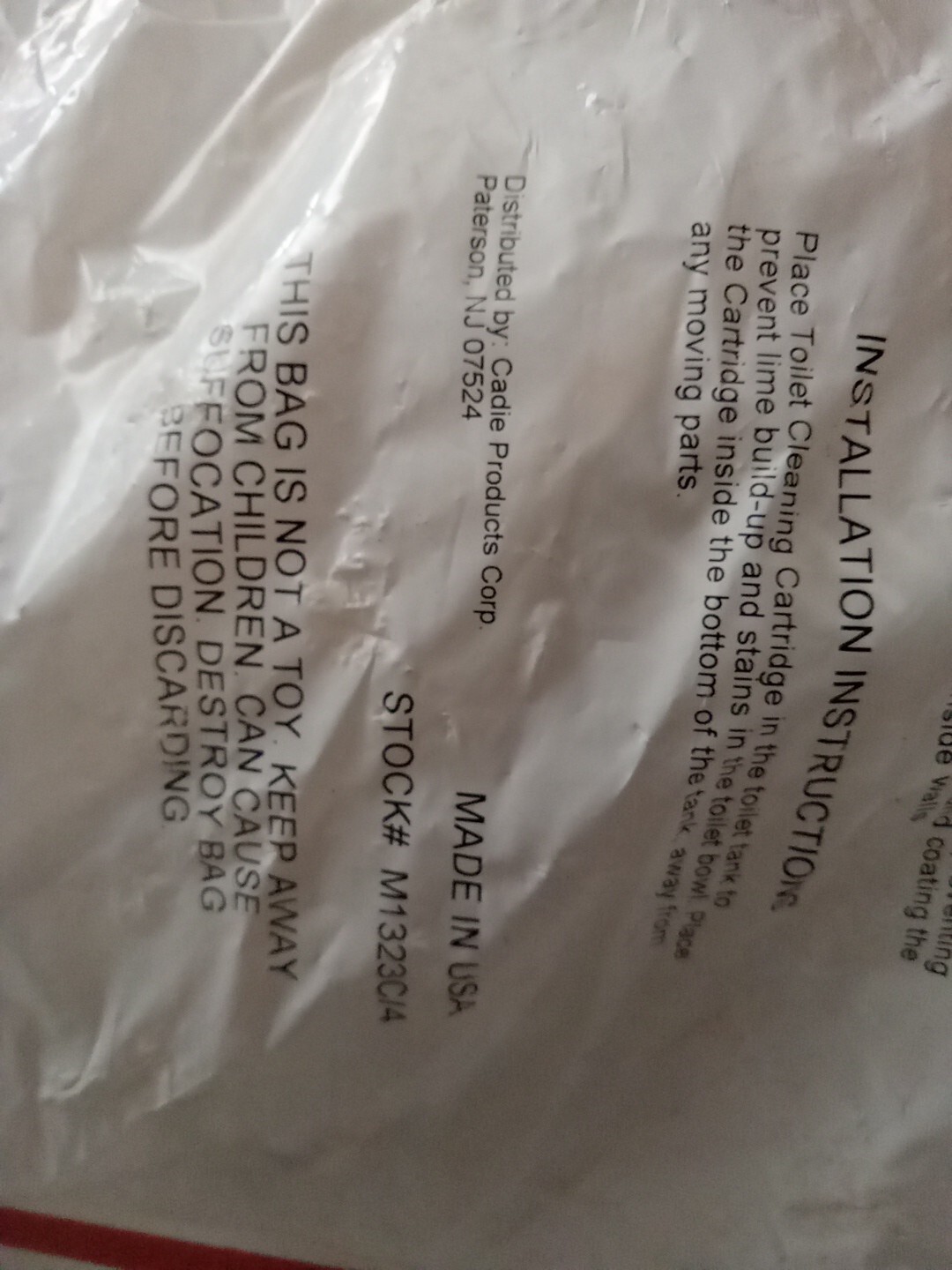 Lot Of 4 Magntic Toilet LIME Cleaning Cartrige Sets Cadie Products USA TRL1#415