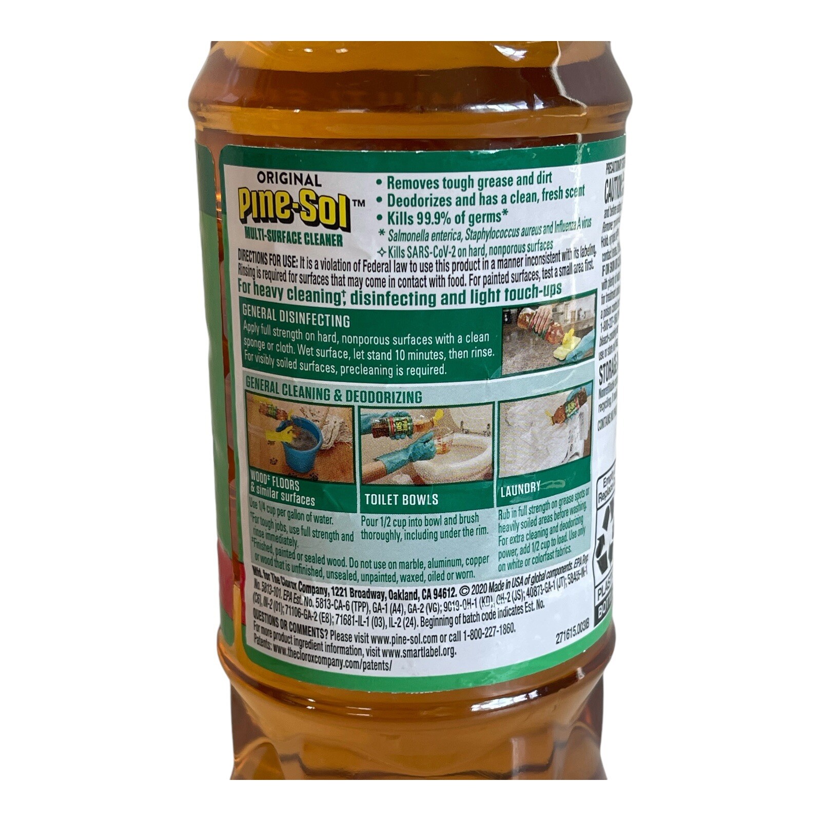 Pine Sol Original Formula With Pine Oil Multi Surface Cleaner 24 fl oz New (1)