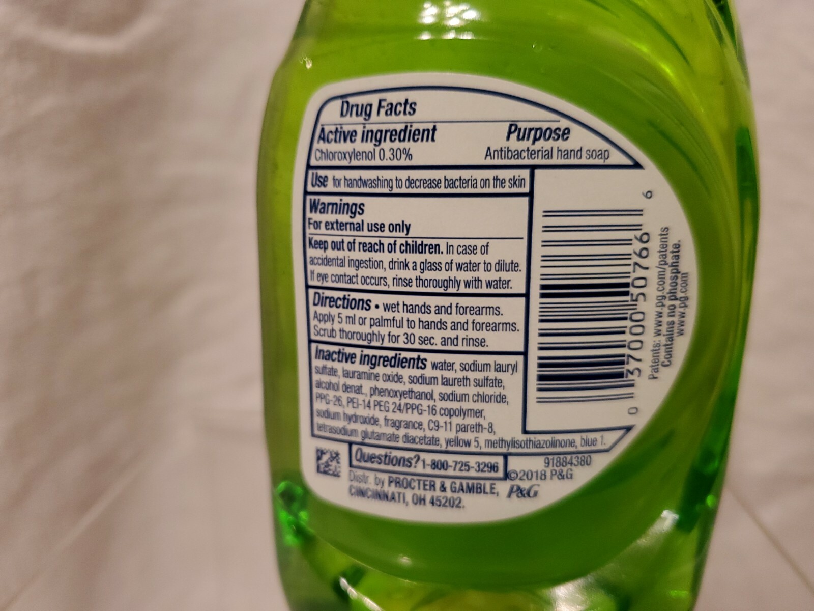 7 FL OZ Dawn Ultra Dishwashing Dish Soap Liquid Apple Blossom
