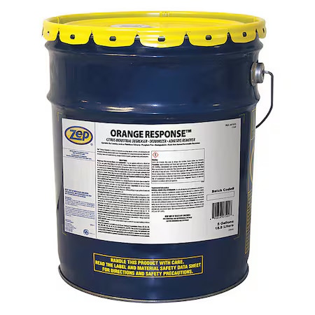 Zep 75035 Degreaser, 5 Gal Pail, Liquid, Orange