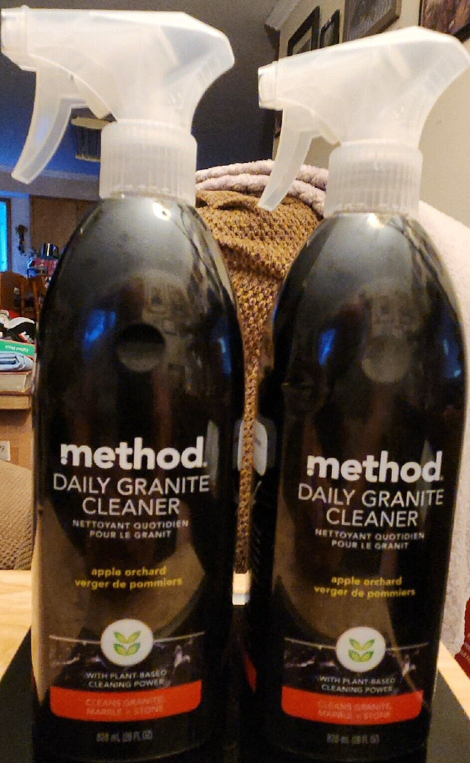 2 Pack Method Daily Granite Cleaner Apple Orchard 28oz each
