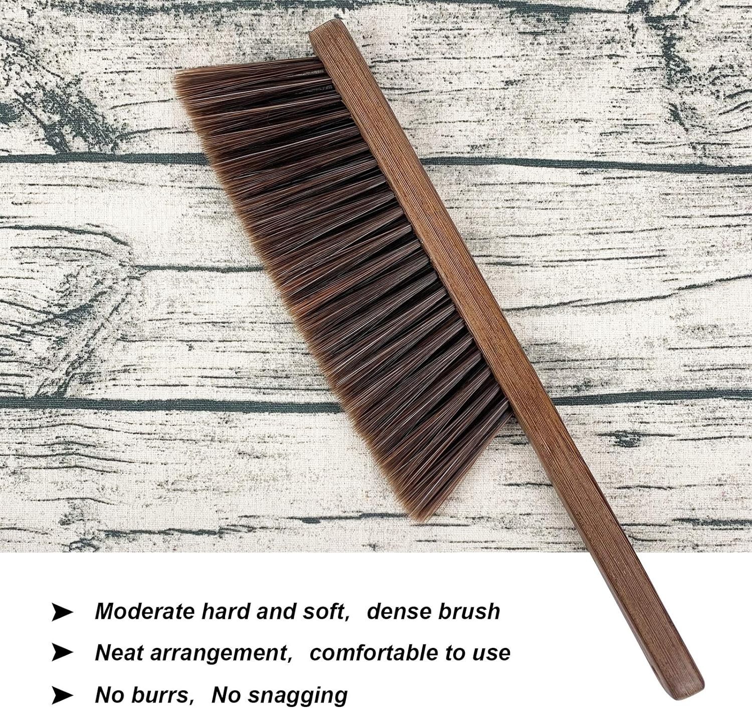 Lightweight Hand Broom Cleaning Brush – Ergonomic Wooden Handle for Easy Use