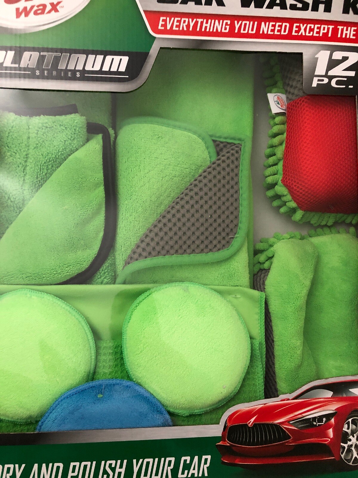 NEW 2X 12PC NEW Turtle Wax DELUXE Platinum Car Wash Club Pack
