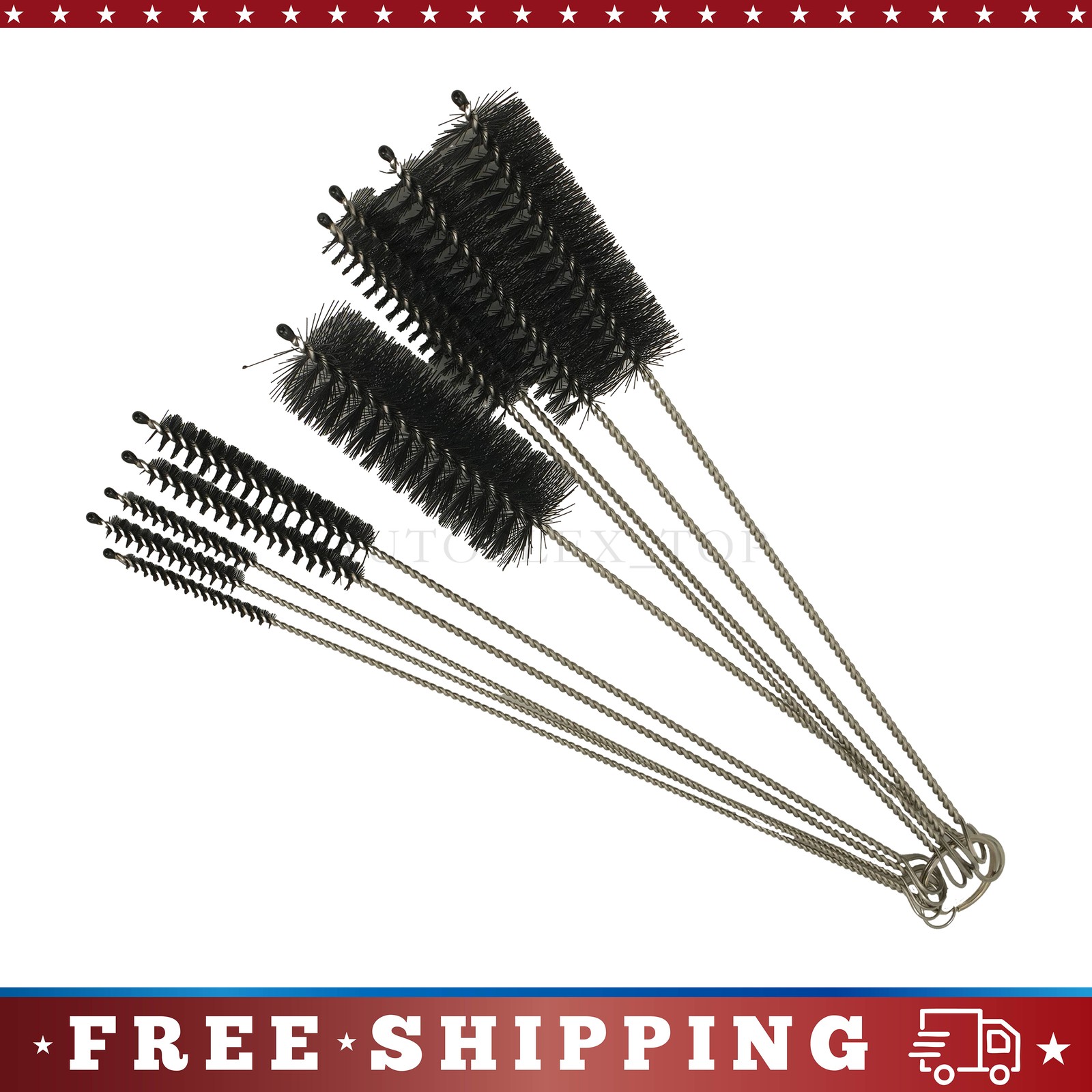 Fit Cleaning Nylon Cleaning Straw Brush Set 10PCS Bottle Tube Pipe Cleaner