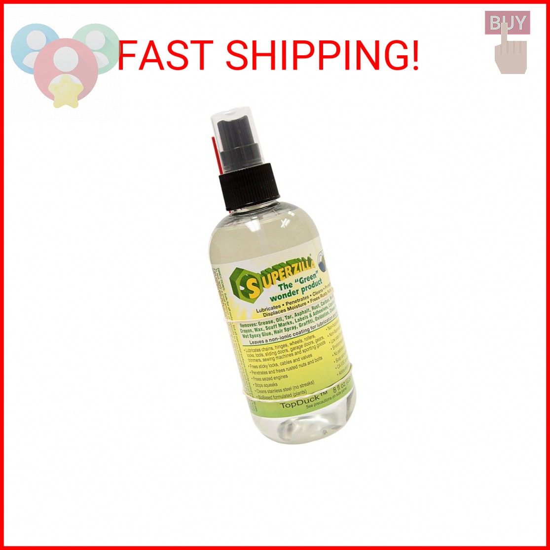 Superzilla – Powerful All-Purpose Cleaner and Lubricator – “The Green Wonder Pro