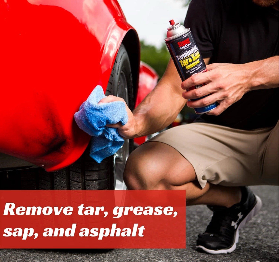 Stoner Car Care 91154 10-Ounce Tarminator Tar, Sap, and Asphalt Remover Safe on