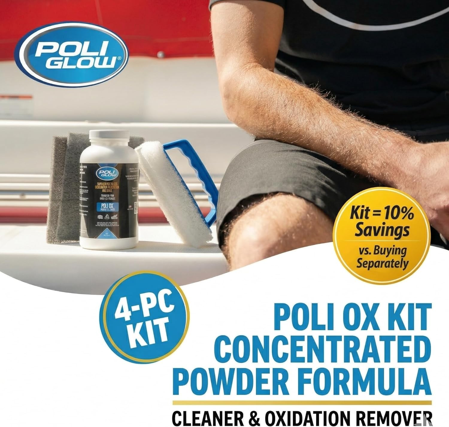 Poli Kit: Ultimate Oxidation Remover for Fiberglass