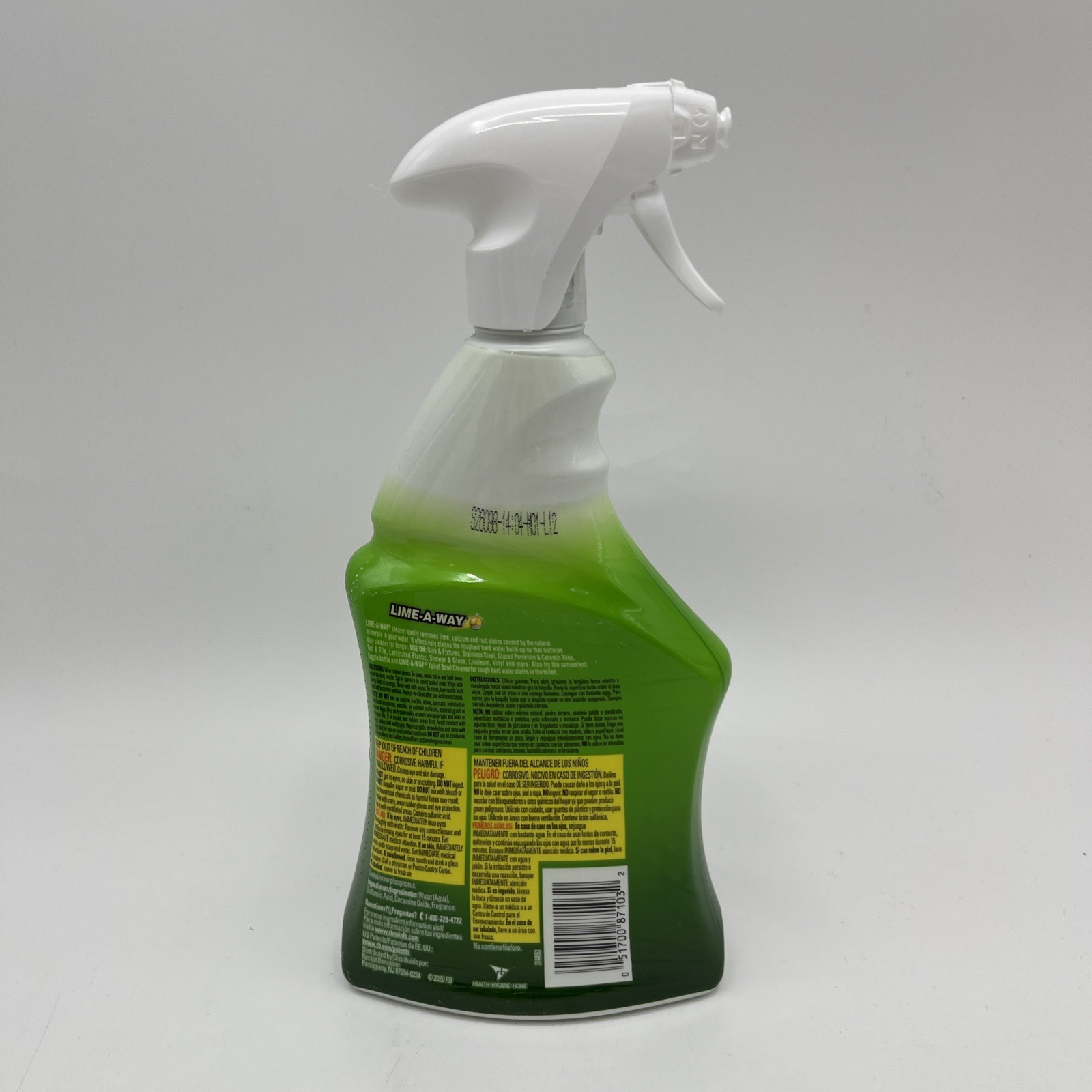 2 Pack Lime-A-Way Trigger Bathroom Cleaner Spray, 22 fl oz