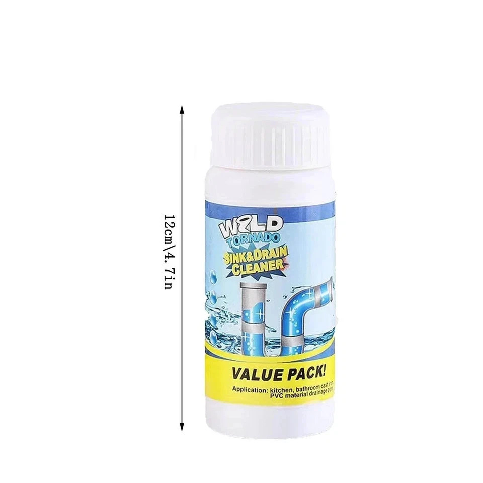 1 pc. Wild Tornado Sink and Drain Cleaner Hair Grease Clogs