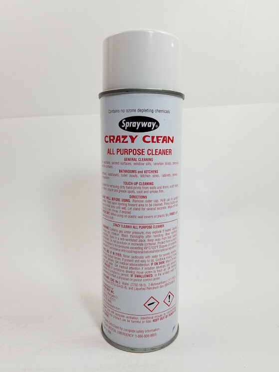 Sprayway Crazy Clean No. 31 All Purpose Spray Cleaner, net wt.19 oz, Case of 12