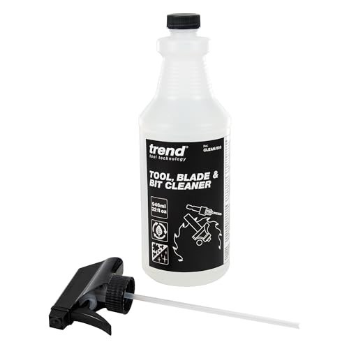 32 oz Blade & Bit Cleaner – Non-Toxic Resin & Pitch Remover for Workshop Tools