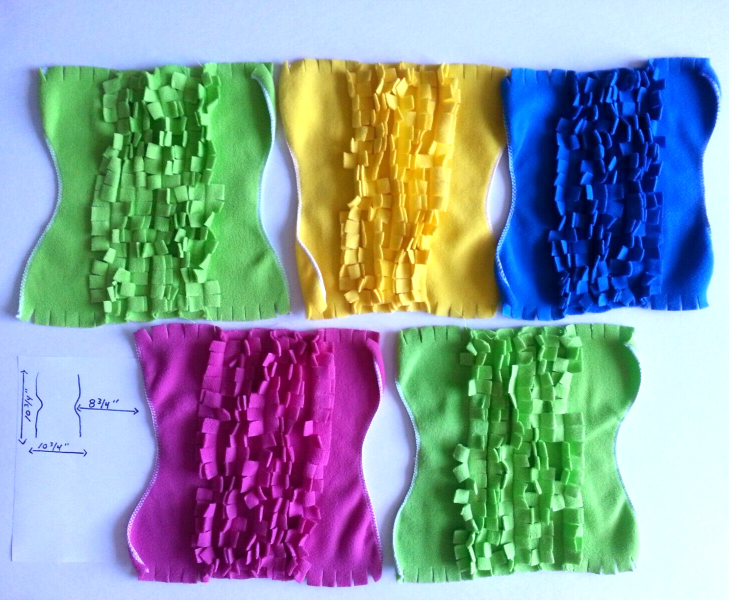 Lot of 5 Xanitize 10.75×10.75×8.75 Swiffer Dry Dusting Mop Pad Replacements New