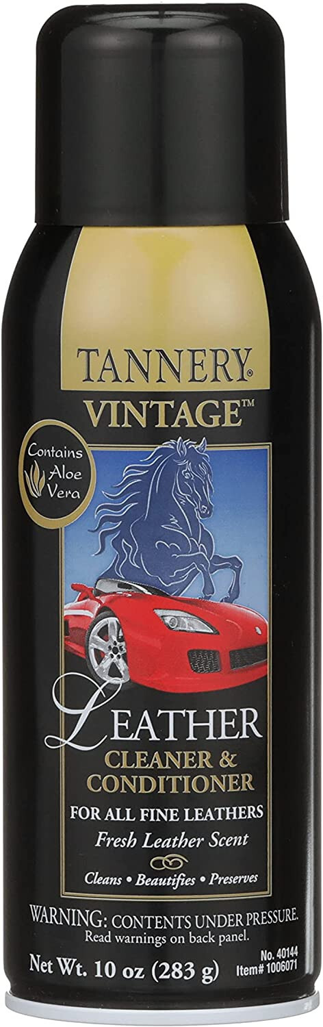 Tannery Vintage Leather Cleaner and Conditioner, 10 Wt Oz (283g) CRC 40144