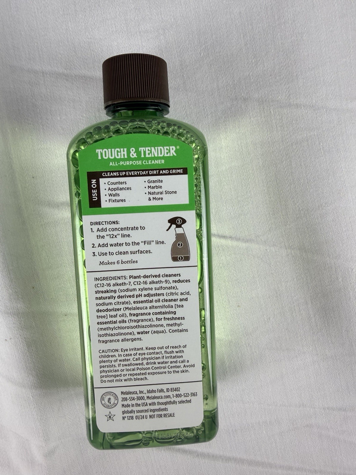 Melaleuca Ecosense Clear Power Sol U Mel Tough & Tender No Work Tub & Tile (5)