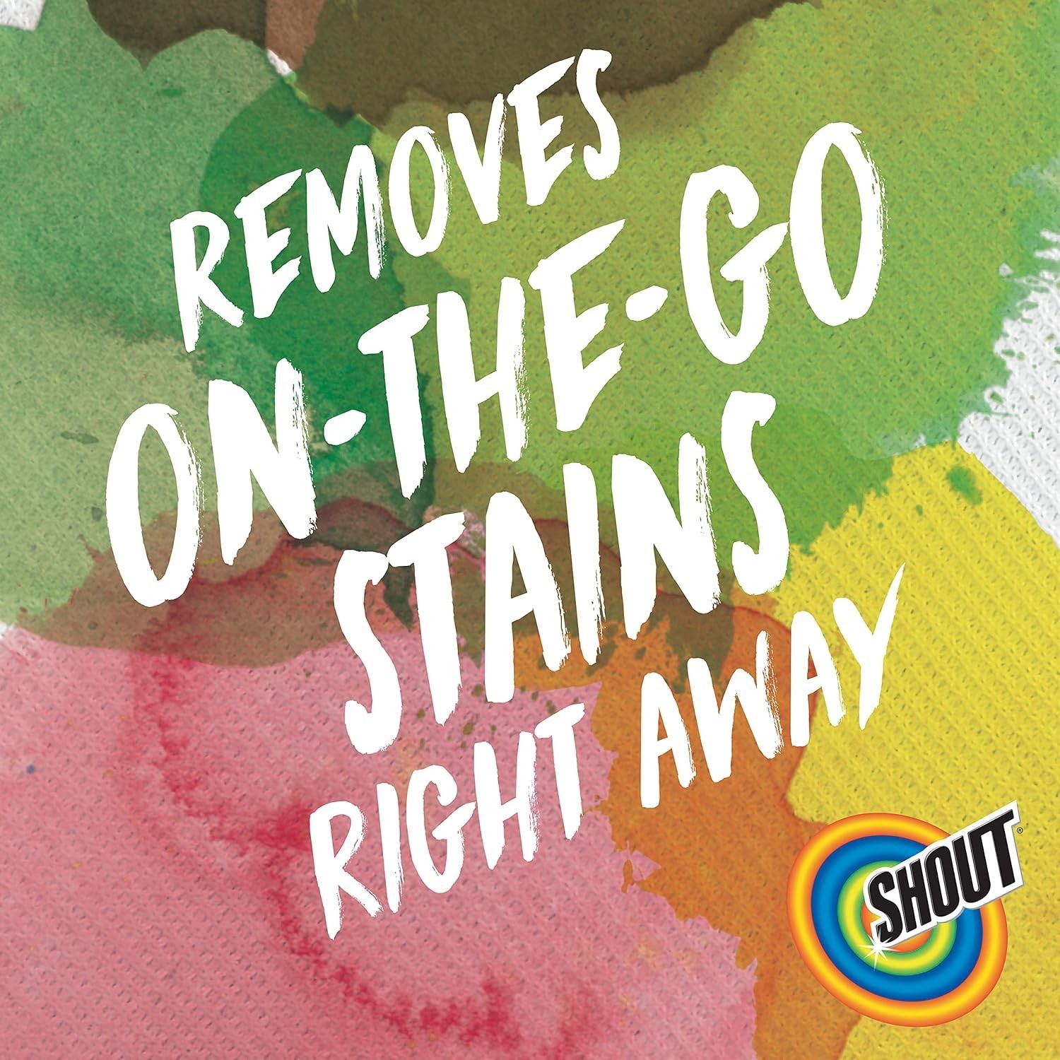 Shout Wipe & Go: Instant Stain Remover Wipes for On-the-Go Convenience (4 Pack)