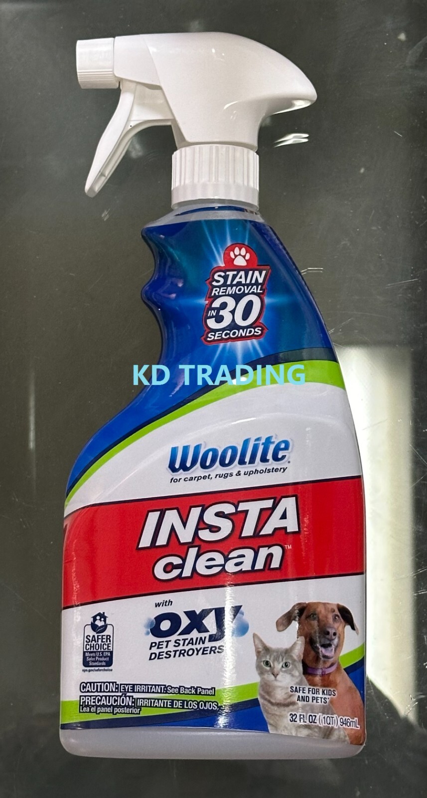 Woolite INSTA CLEAN Carpet Upholstery Rug PET STAIN ODOR OXY DESTROYER 946ml