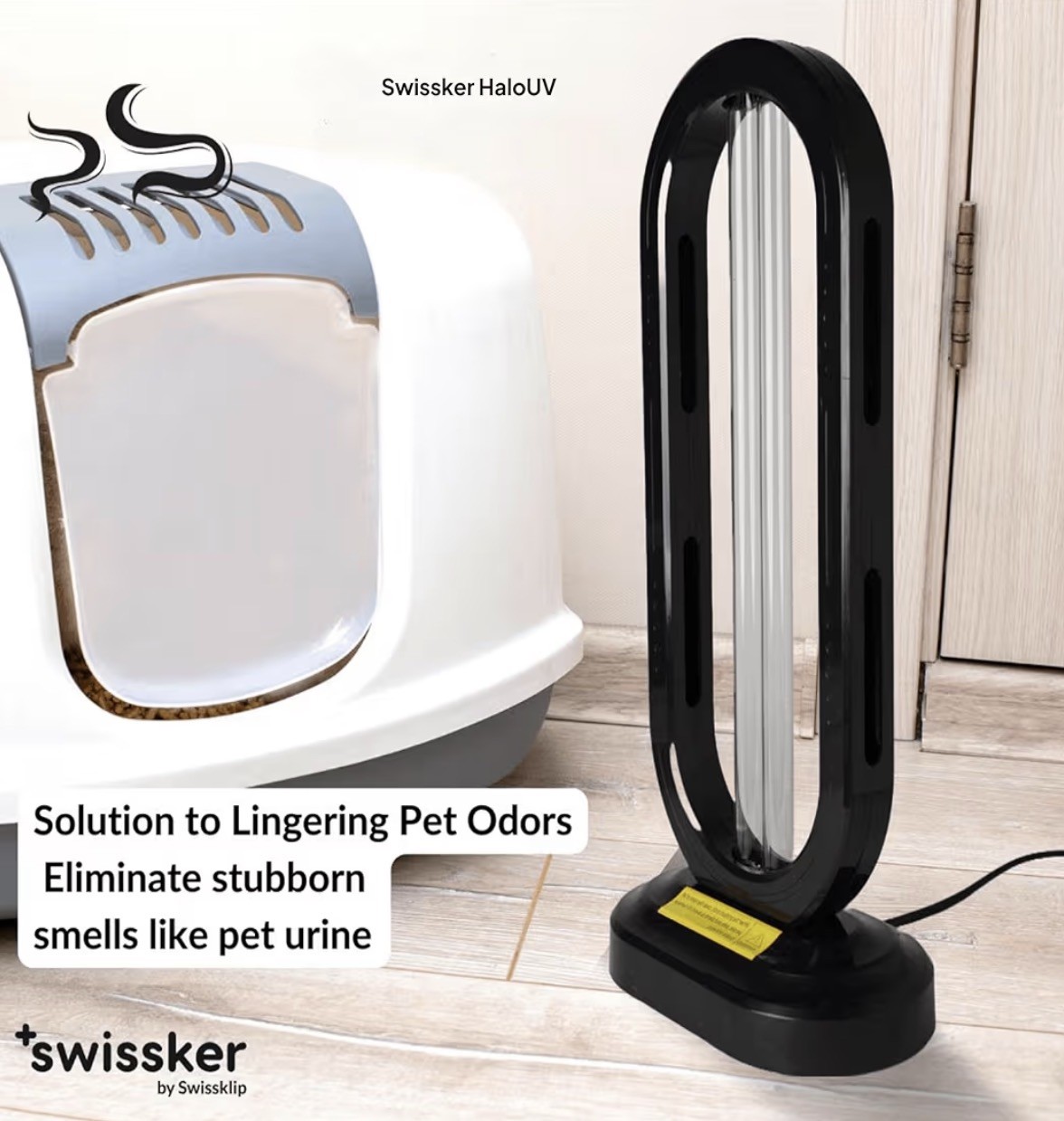 Swissker HaloUV, Mold , Home Disinfection Device, Dust Mites , UV Light Sanit…