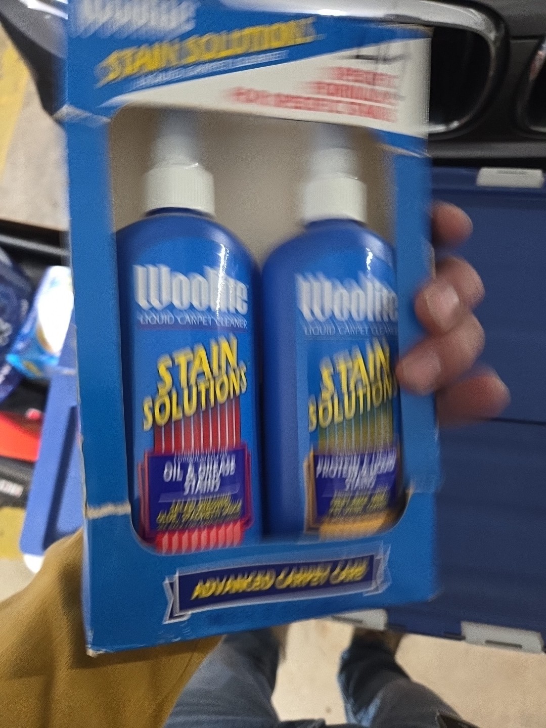 Woolite Stain Solutions Advanced Carpet Care Liquid Carpet Cleaner Spray NOS