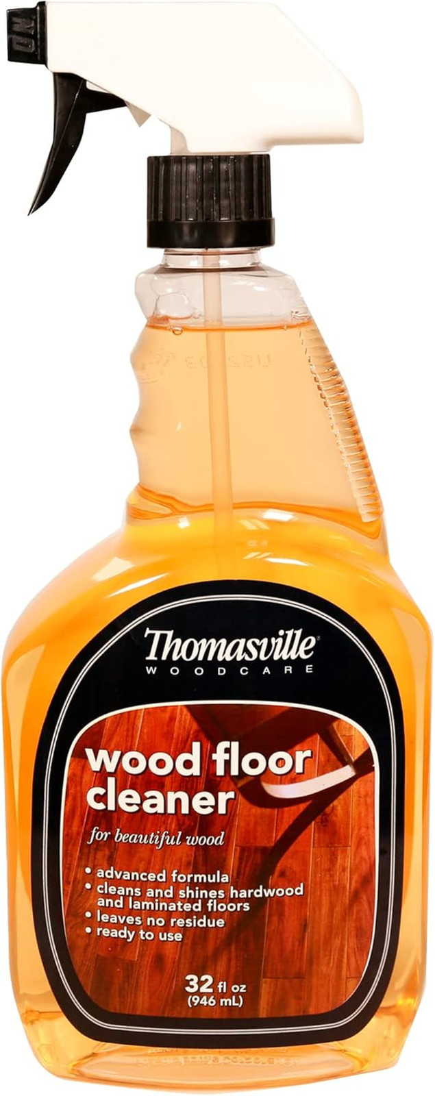 WOOD FLOOR CLEANER – Use on Hardwood, Laminated or Faux Finished Floors. Shine R