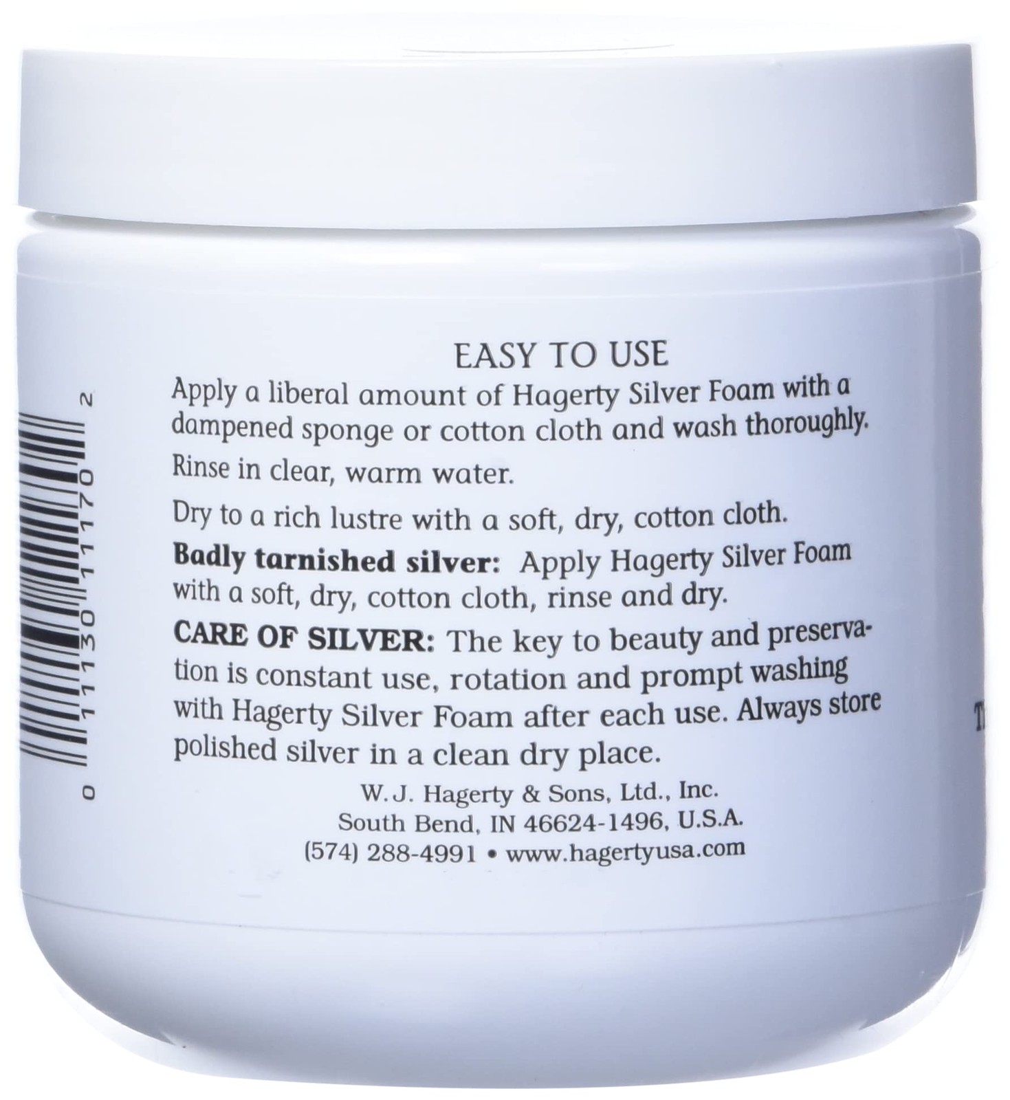 Hagerty Silver Foam Silver Cleaner, 19-Ounce