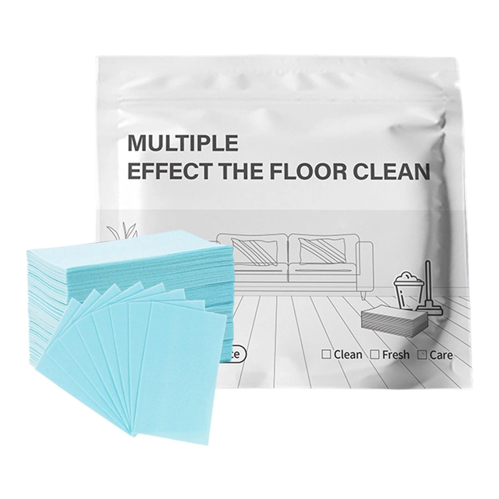 Multiple Effect The Floor Clean, 100 Piece Floor Cleaning Tablets Multi-Sur-face
