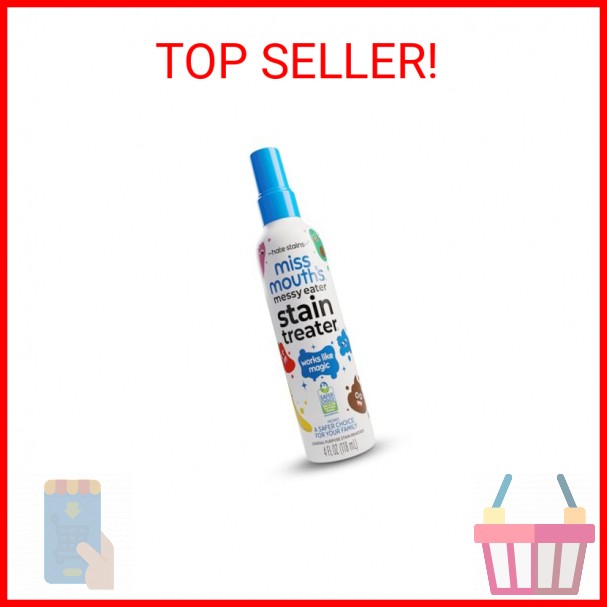 Miss Mouth’s Messy Eater Stain Treater Spray – 4oz Stain Remover – Newborn & Bab