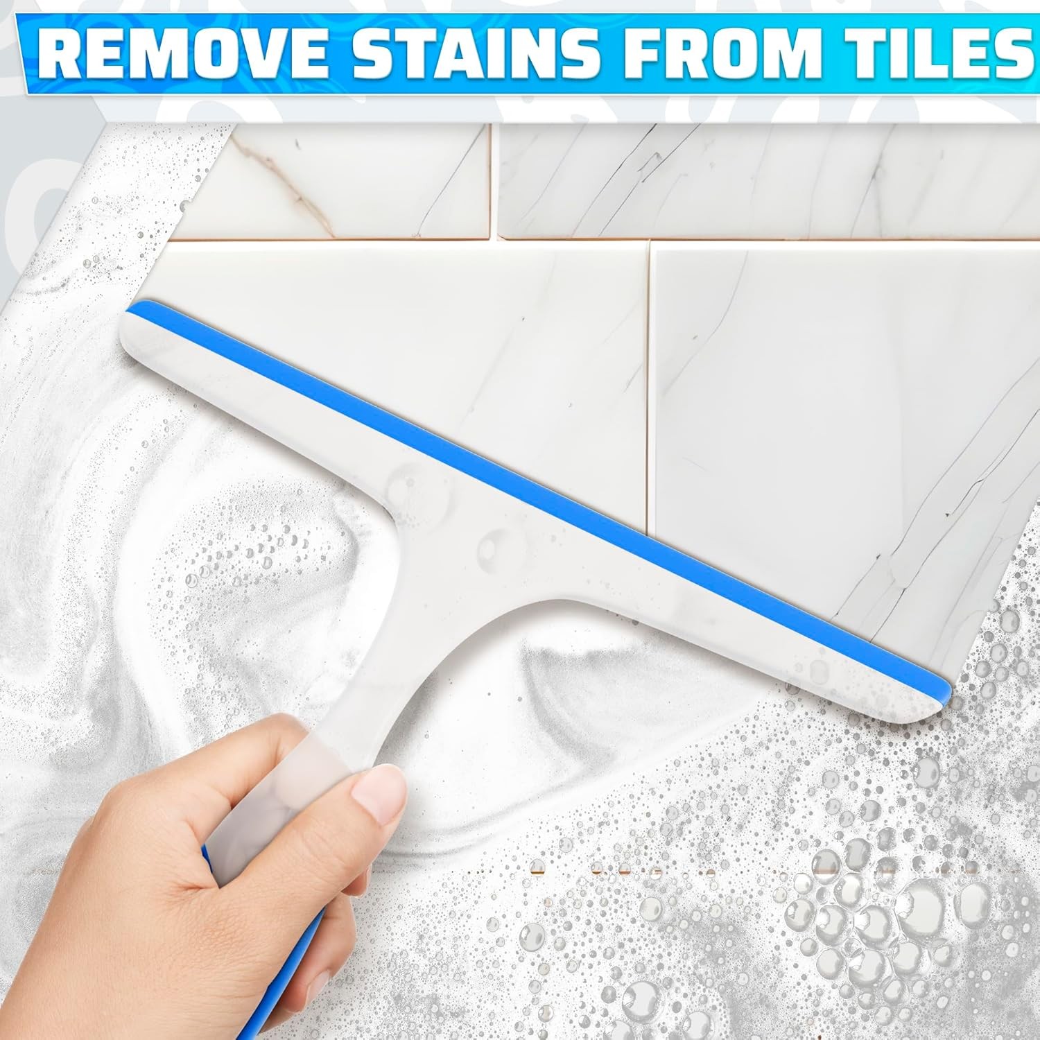 Window Mirror Car Windshield Squeegee Shower Glass Wiper Kitchen House Clean Set