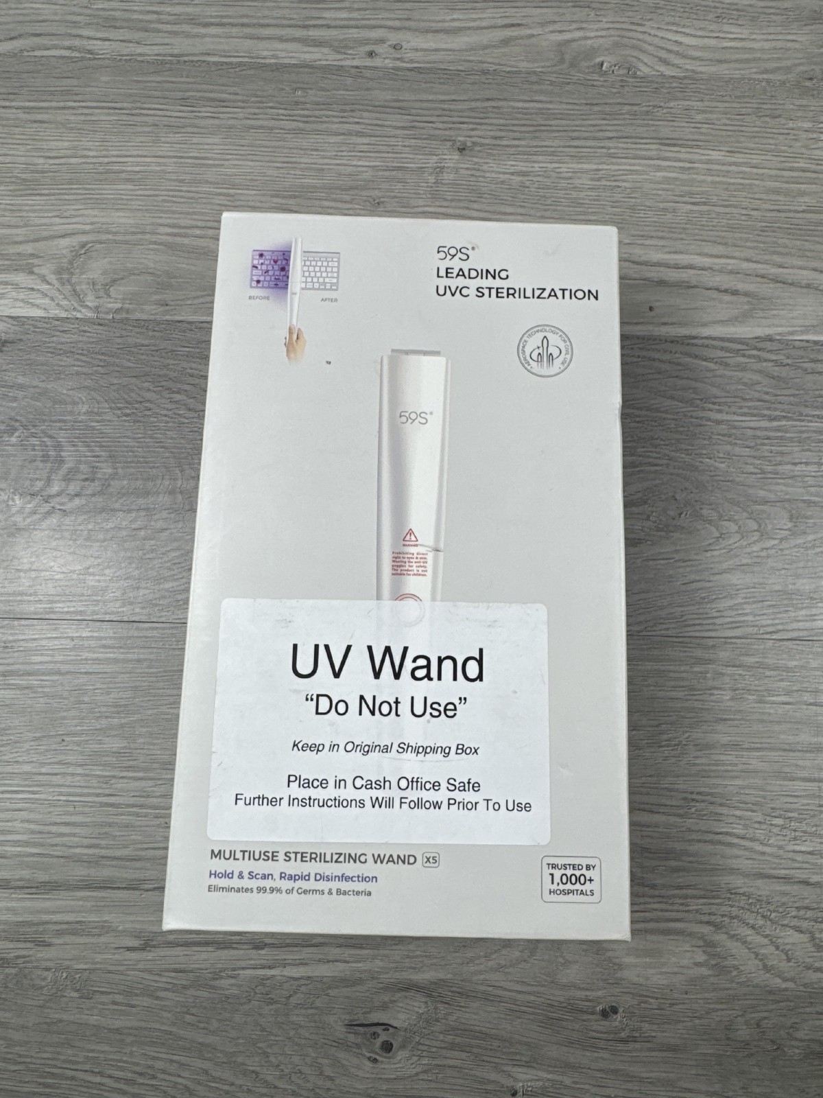 59-S UVC X5 LED Handheld Sterilized Sterilization for Travel and Hotel