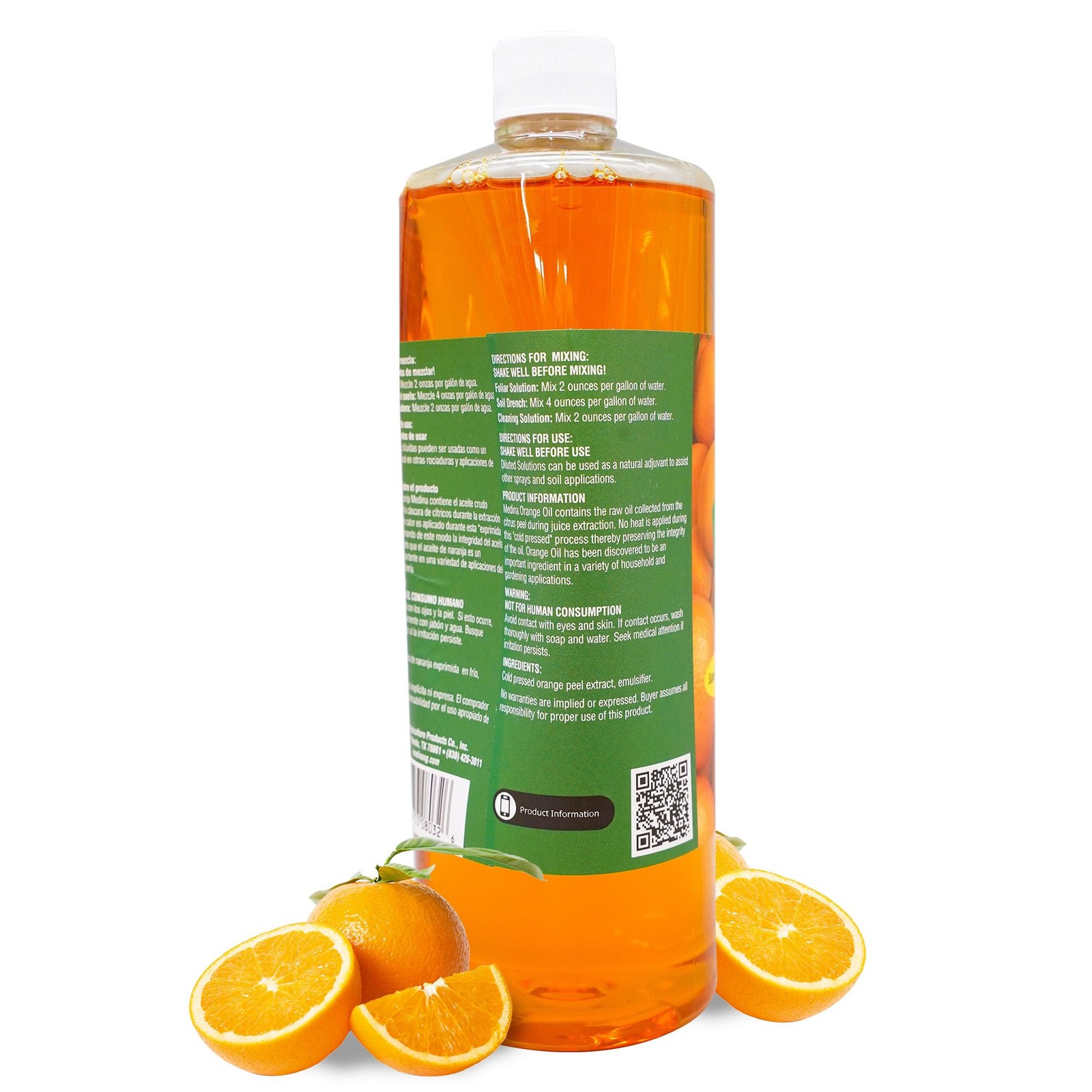 Medina Orange Oil Cleaner Degreaser Concentrate – All Purpose Orange Oil