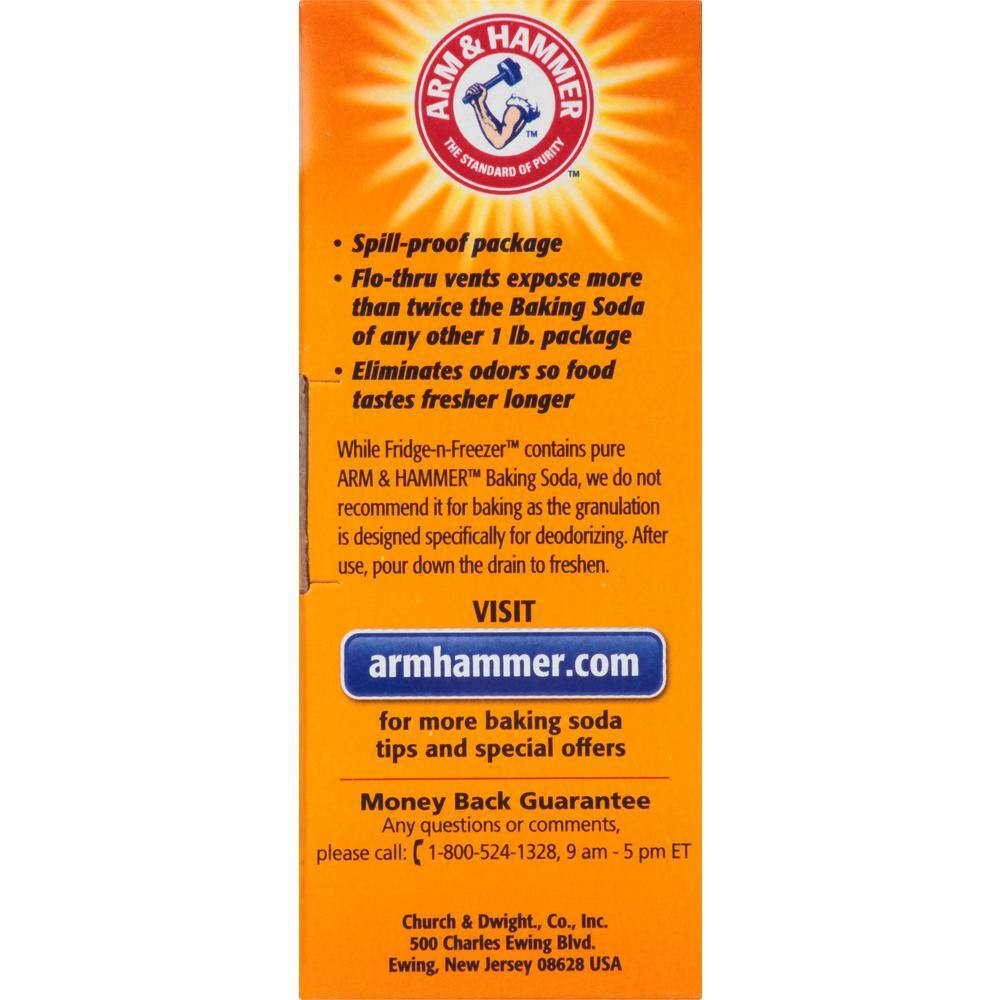 Arm & Hammer Fridge-N-Freezer Baking Soda, 14 Oz. – Pack of 6
