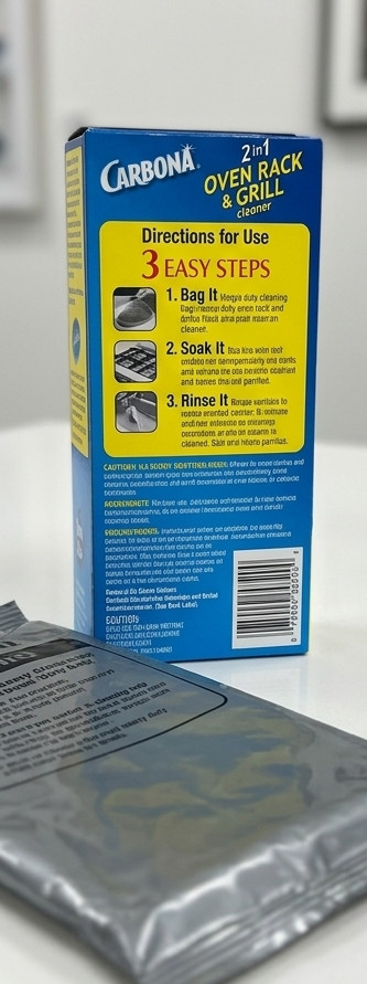 Carbona 320 2-in-1 Oven Rack and Grill Cleaner No Scent 16.8 oz Liquid