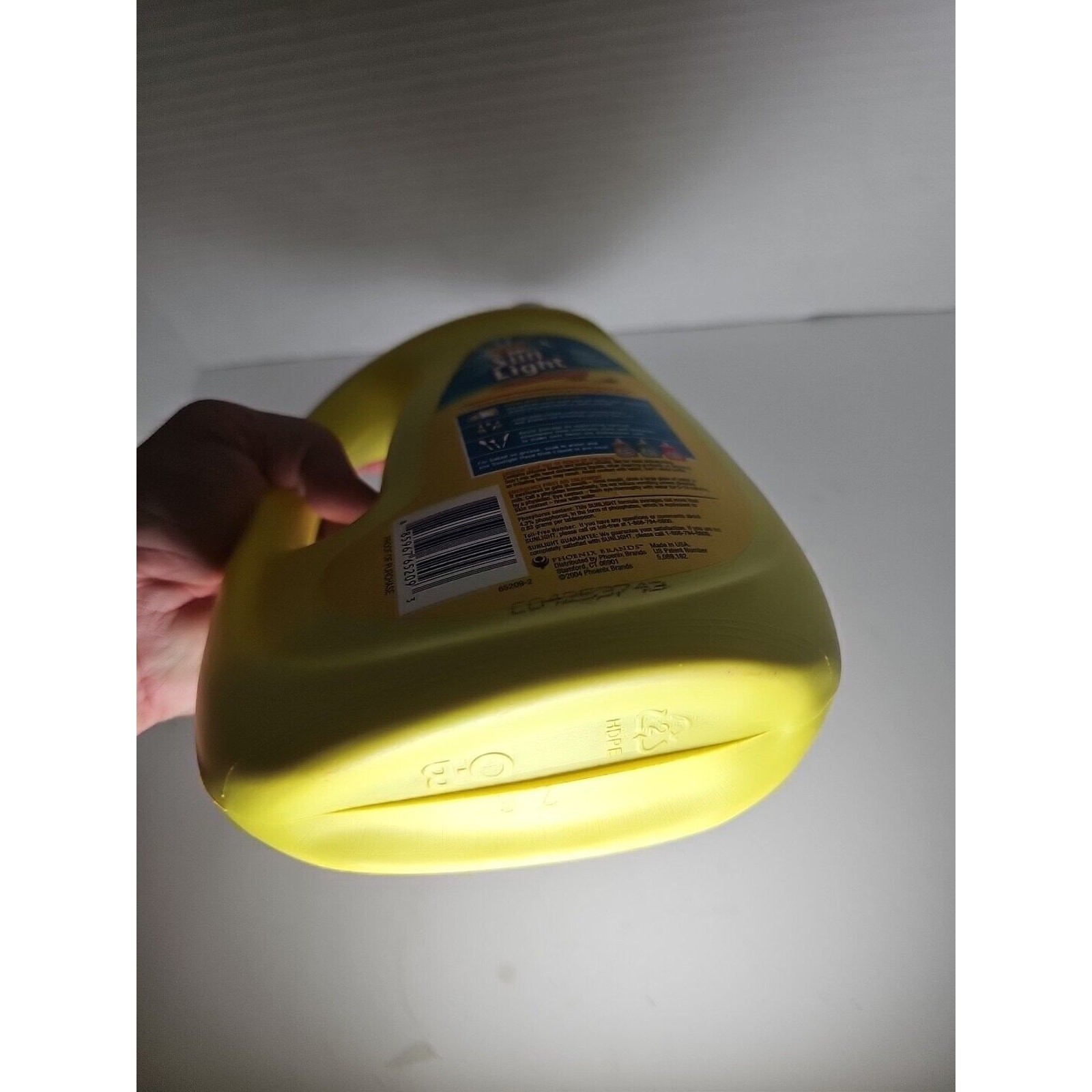 Sun Light Gel Lemon Machine Dishwasher Detergent 2 In 1 Vintage 90s PROP Full !!