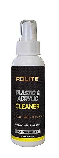 Rolite Plastic Acrylic Cleaner 4 oz High Shine