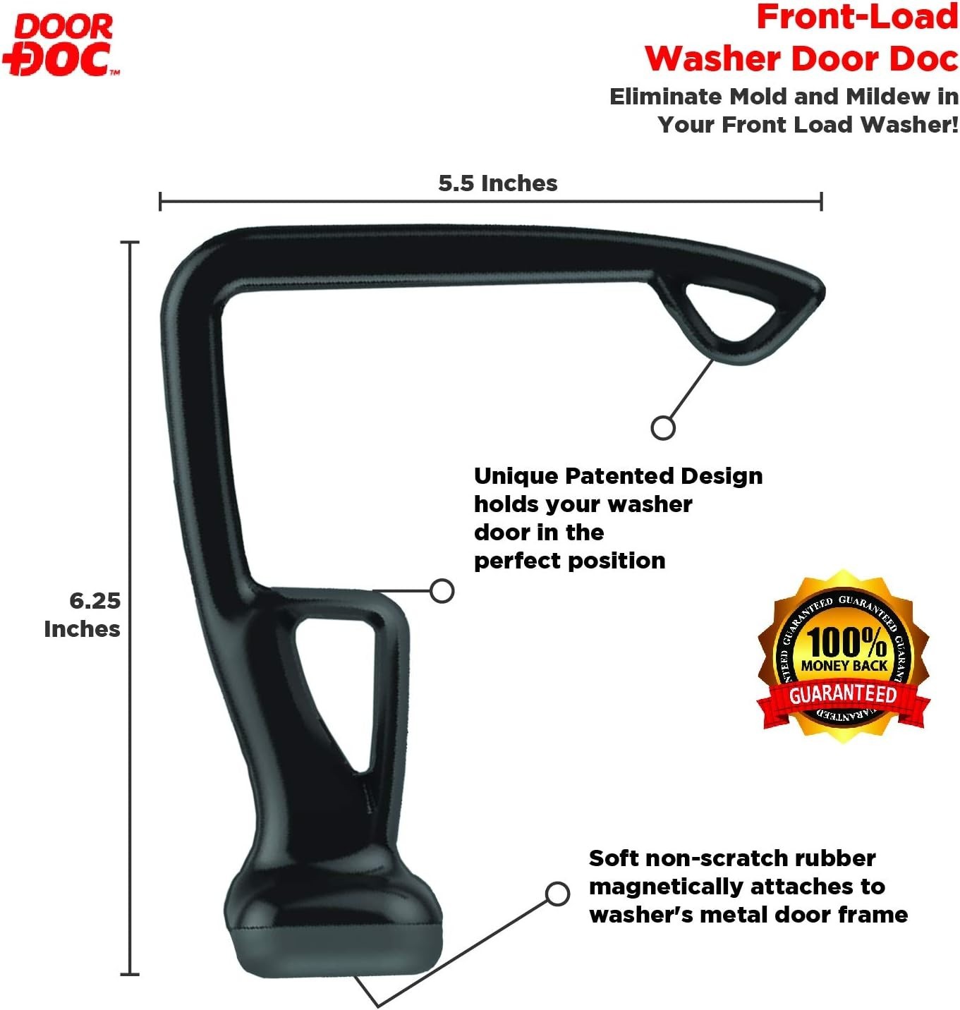 Patented Front Load Washer Door Holder – Keeps Your Laundry Fresh & Clean