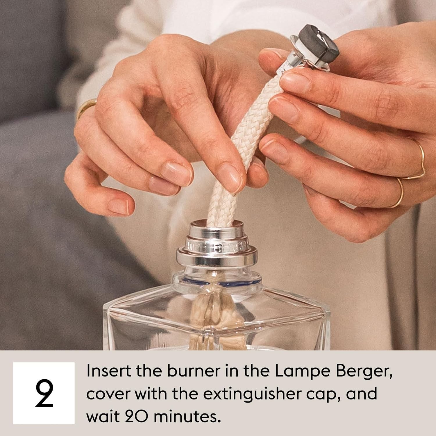Maison Berger Ocean Breeze Lampe Berger Refill, 1 Liter (33.8 fl oz), 2-in-1 C