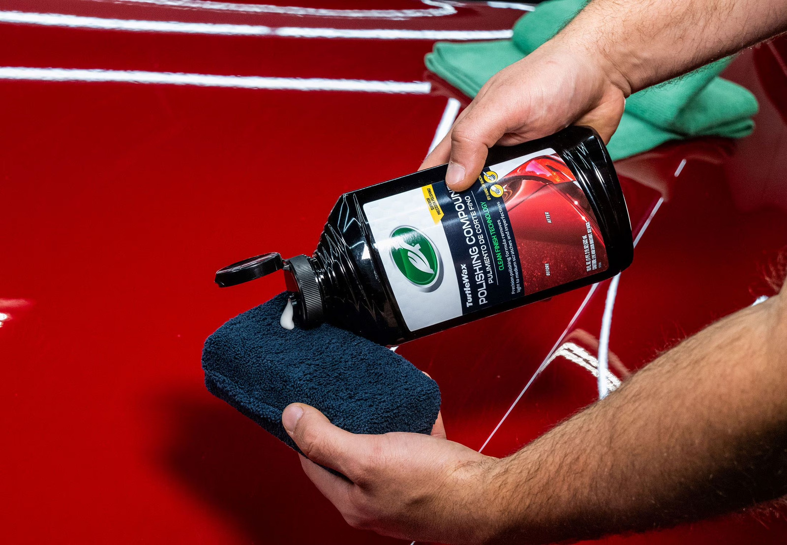6 Pack 50793 Clean Finish Premium Grade Polishing Compound, 18 Oz, 1 Pack