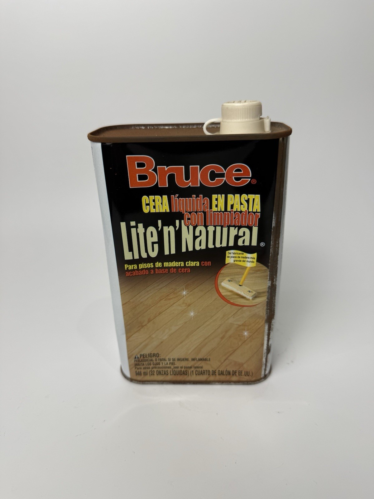 Bruce Lite ‘n’ Natural Liquid Paste Wax For Light Shaded Wax Finished Floors