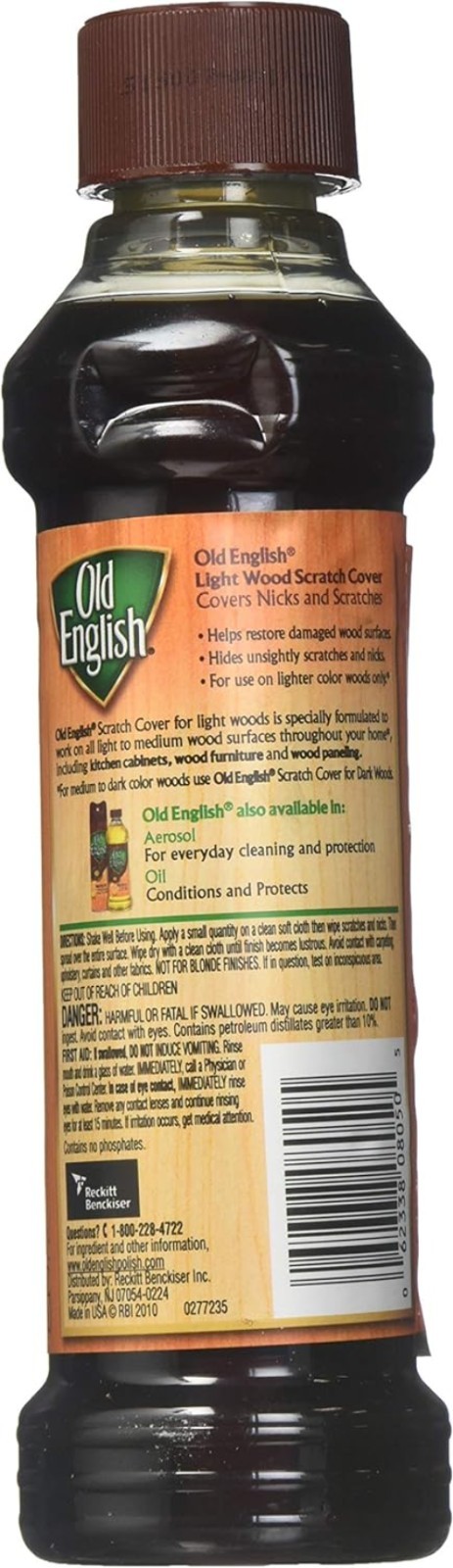 8 Fl Oz Bottles of Unscented Wood Scratch Cover – Pack of 3 for Light Woods