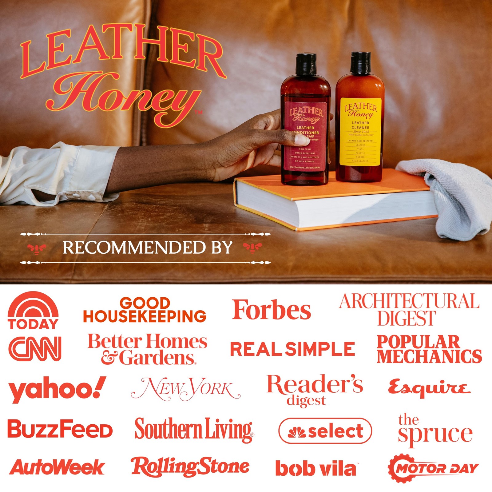 Leather Conditioner, Since 1968. for All Leather Items Including Auto, Furnit…