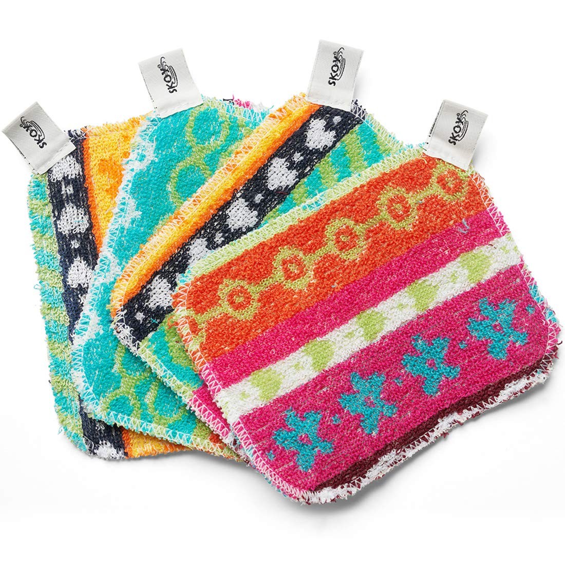 Scrub, 4-Pack Reusable, Non-Scratching Dish Scrubber for Kitchen and Househol…