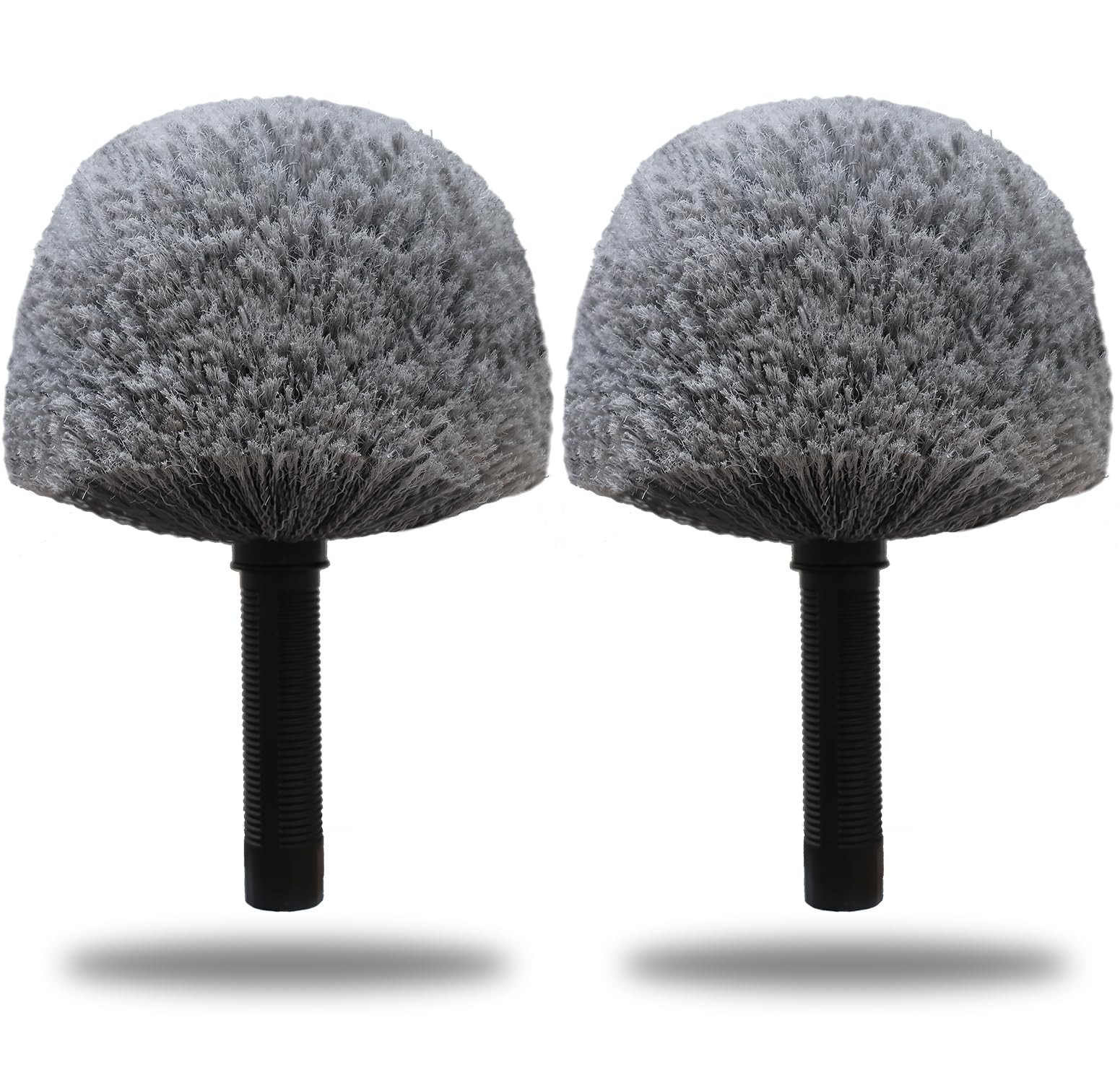 2 Pack Robust Cobweb Duster Head Brush – Superior Twist-On Web Cleaning Tool