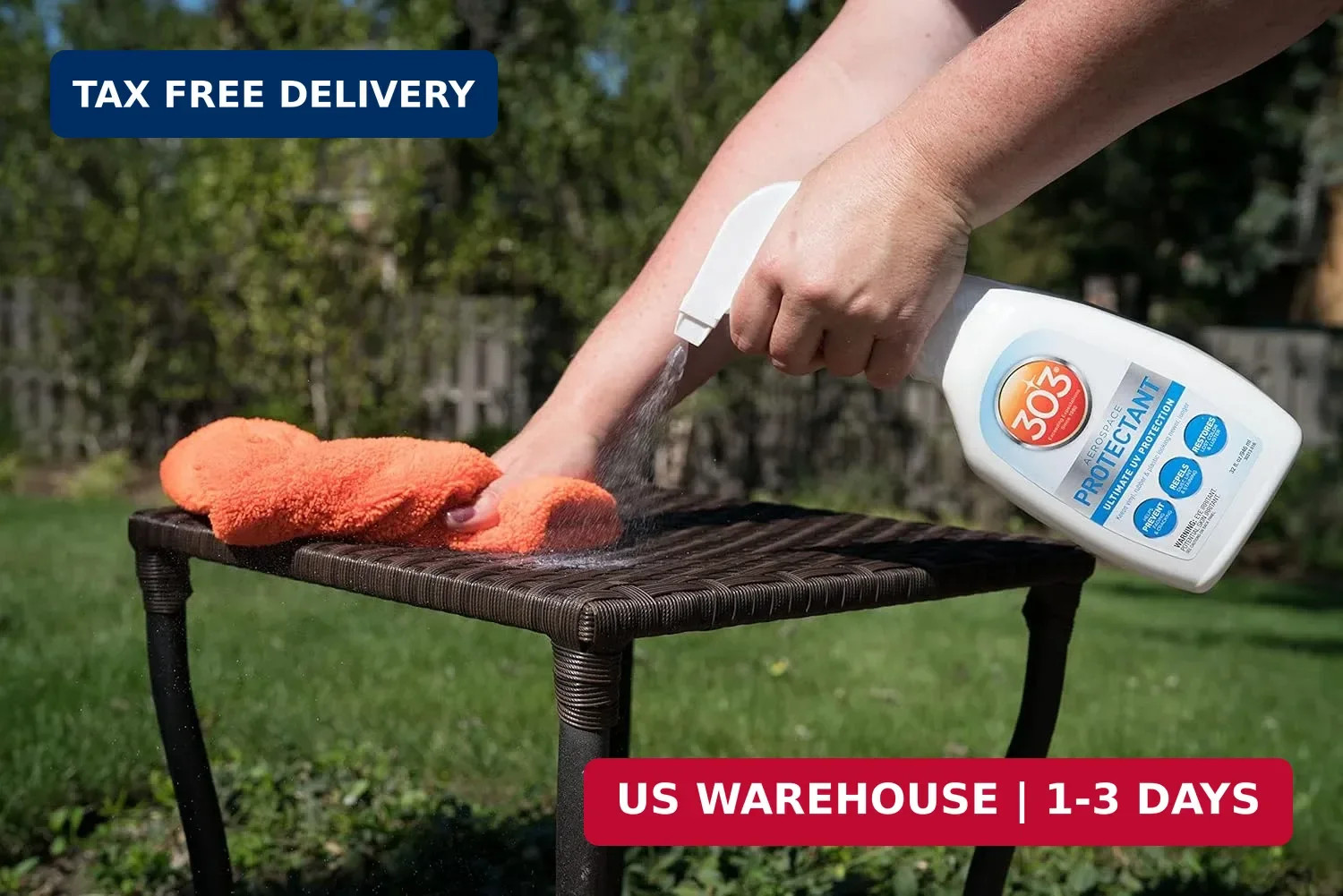 303 Products Aerospace Protectant Spray, UV Protection, Repels Dust, Dirt, & Sta
